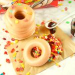 crunchy Fruity Pebbles Rice Cakes Sandwiches