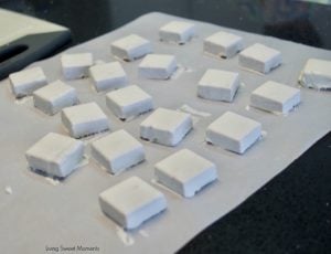 This delicious Gingerbread Holiday Fudge is perfect for Christmas parties and to give as DIY Gifts. Serve it in a present shape or decorate with sprinkles.