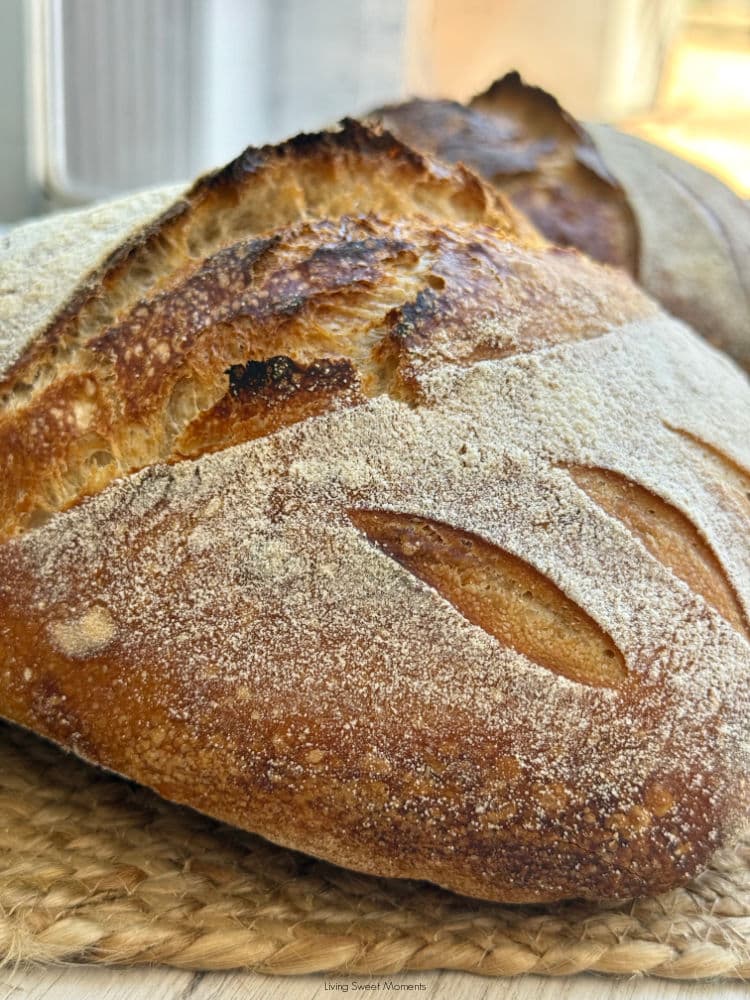 Bake Tartine-style, high-hydration sourdough with open crumb and crackly crust. Timeline, tools, variations, troubleshooting + FAQs.