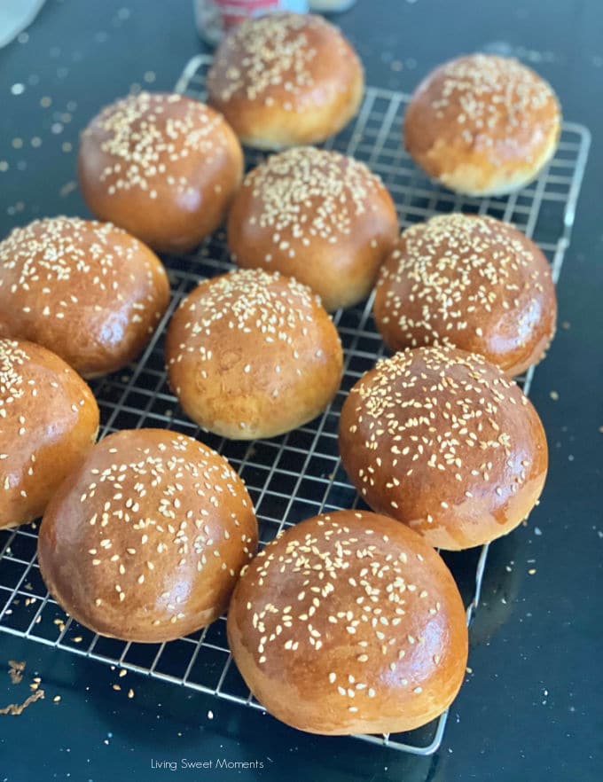 Take your burger game to a whole new level with homemade hamburger buns plus check out how to make the most delicious sauce on top
