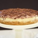 This Horchata Mousse Cheesecake recipe is easy to make, creamy and delicious. It has a Cookie crust, horchata cheesecake, horchata-choco mousse, & ganache.