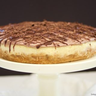 This Horchata Mousse Cheesecake recipe is easy to make, creamy and delicious. It has a Cookie crust, horchata cheesecake, horchata-choco mousse, & ganache.