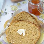 This easy and delicious Irish Oatmeal Bread recipe is made with steel cut oats, yeast, and molasses. Perfect for toast, sandwiches, & everything in between.