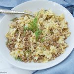 This delicious Kasha Varnishkes recipe is super easy to make and will definitely make your bubbe proud. The perfect side dish to any Jewish meal or Holiday.