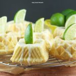 This irresistible Glazed Lime Cream Cheese Mini Bundt Cake recipe is super easy to make, delicious, and perfect for a cute Spring or Summer desserts. 2