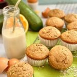 Made with the juice and zest, these Moist Orange Zucchini Muffins have hints of spice to take their flavor to another level. Perfect for breakfast!