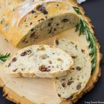 This amazing Rosemary Olive Bread Recipe has a nice crust on the outside and chewy on the inside. Better than any bakery. Enjoy a few slices with olive oil.