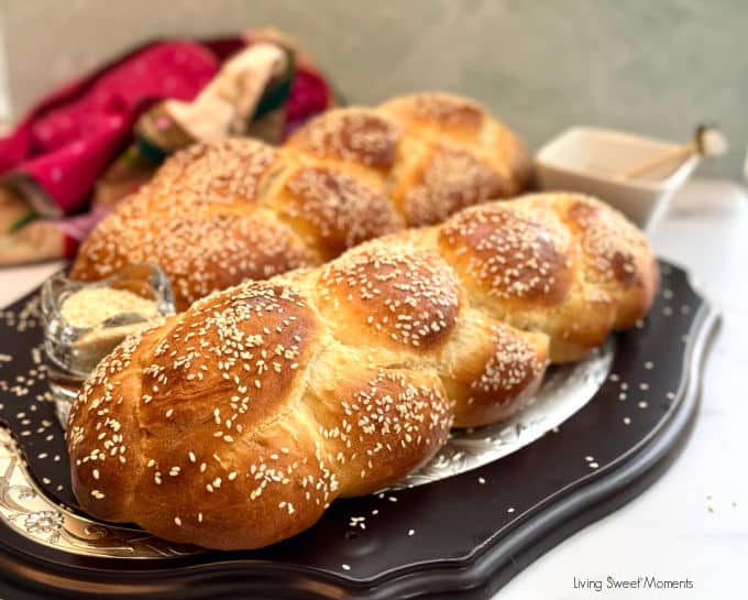 Soft, fluffy, same-day sourdough challah with no yeast and no sour taste. Sweet bakery-style flavor with all the benefits of sourdough.