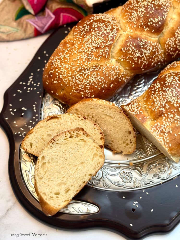 Soft, fluffy, same-day sourdough challah with no yeast and no sour taste. Sweet bakery-style flavor with all the benefits of sourdough.