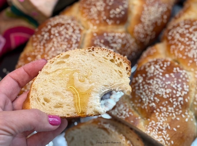 Soft, fluffy, same-day sourdough challah with no yeast and no sour taste. Sweet bakery-style flavor with all the benefits of sourdough.