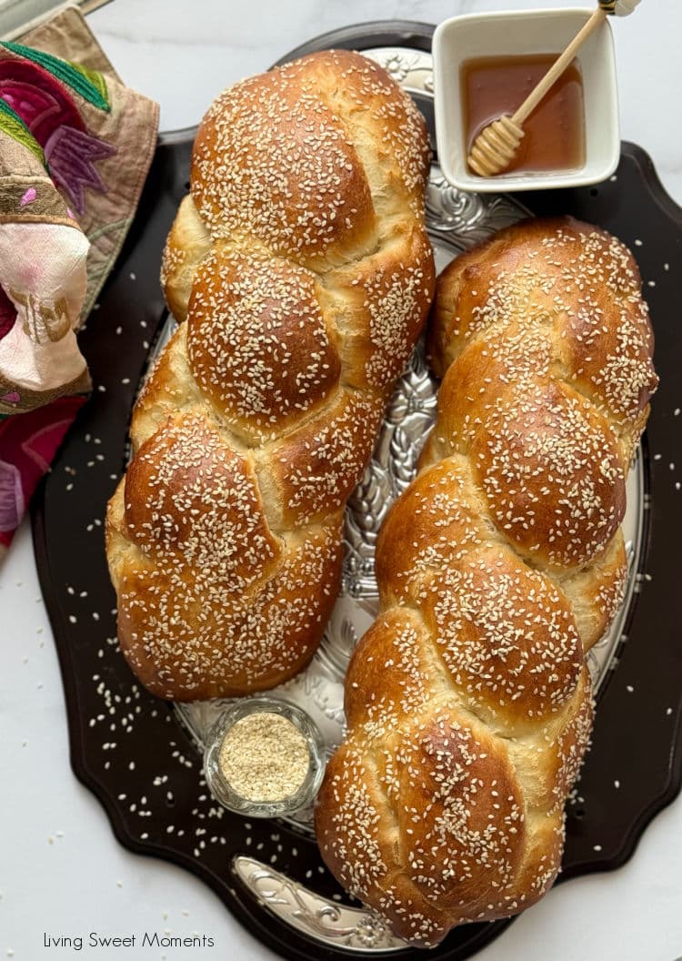 Soft, fluffy, same-day sourdough challah with no yeast and no sour taste. Sweet bakery-style flavor with all the benefits of sourdough.