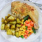 An amazing family friendly quick dinner idea! This delicious Sheet Pan Breaded Chicken and veggies requires little prep and is perfect for those busy nights