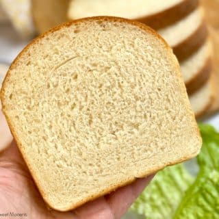 Bake this soft sourdough sandwich bread recipe at home! Fluffy, mild, & perfect for toast or sandwiches, with step-by-step guide & variations