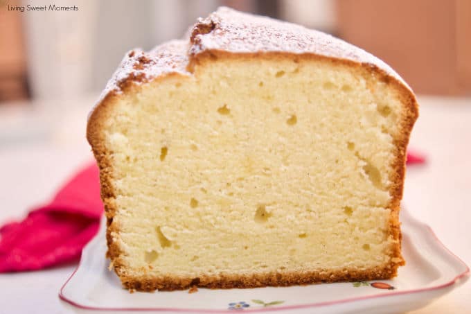 Perfect for breakfast, dessert, or a snack, this delicious Sour Cream Pound Cake recipe is moist and sweet, with a slight tang