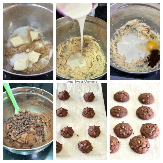 These fudgy sourdough chocolate espresso cookies are rich, chewy, and deeply chocolatey, with zero sourness or coffee taste!