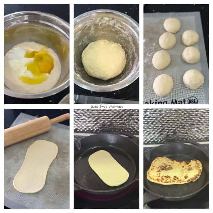 This sourdough discard naan recipe makes soft, tangy, and flavorful flatbreads. Quick & easy with skillet, grill, or oven methods.