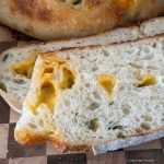 This Sourdough Jalapeño Cheddar Bread is crusty, cheesy, spicy, and perfect for sandwiches, toast, soups, and snacking.