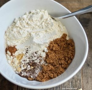 These crumbly Holiday Spiced Shortbread Cookies are super delicious and easy to make. Cut into wedges, they are perfect for dessert or to dip in your coffee