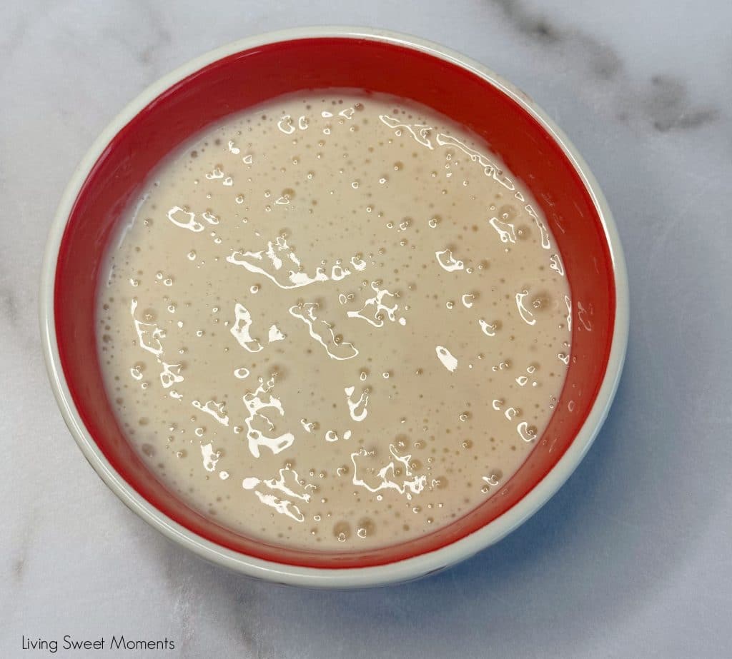 Day 7 bubbly, bake-ready starter