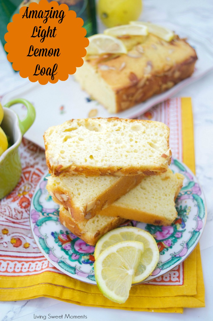 This moist and delicious Sugar Free Lemon Loaf recipe has only 136 calories per slice and is diabetic friendly. Perfect for a sugar free dessert or brunch.
