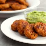 These delicious Sweet Potato Chicken Nuggets are baked to perfection and are Whole 30 & Paleo friendly. Perfect for a healthy kid-friendly weeknight dinner.