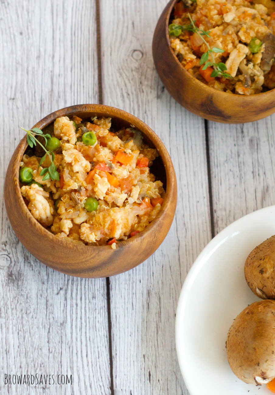 turkey quinoa one pot meal healthy dinner