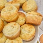 Perfect for breakfast or snacking, these delicate and soft Vanilla Tea Muffins are made with black tea giving it a beautiful & aromatic flavor