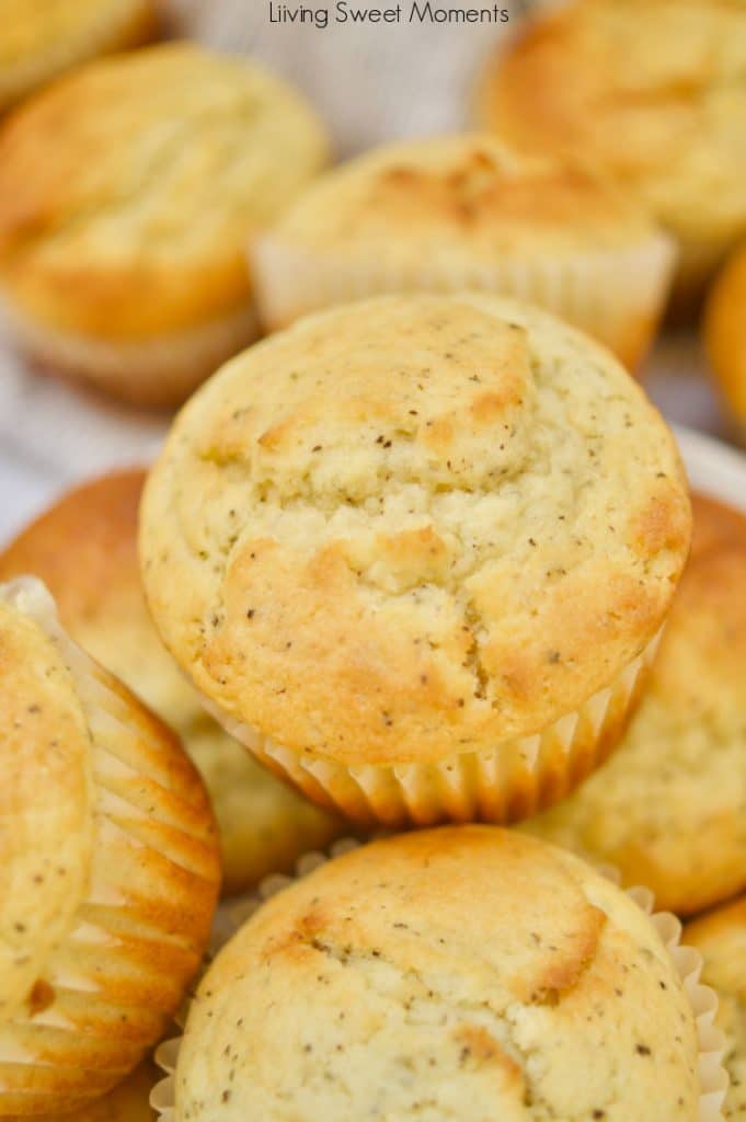 Perfect for breakfast or snacking, these delicate and soft Vanilla Tea Muffins are made with black tea giving it a beautiful & aromatic flavor